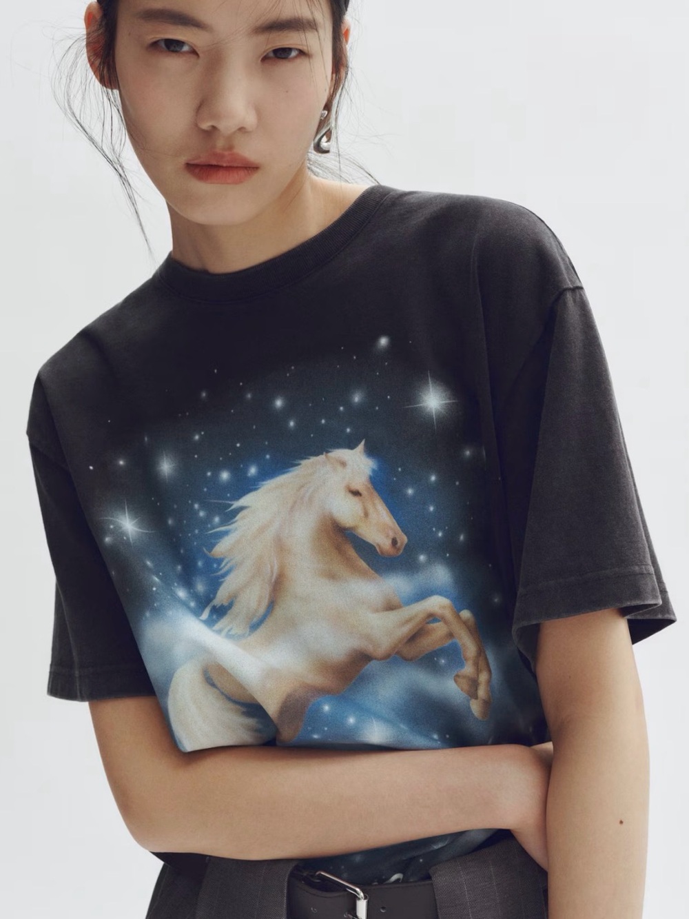 Stella McCartney H&M oversized graphic tee